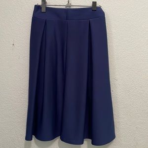 Blue Skater Skirt